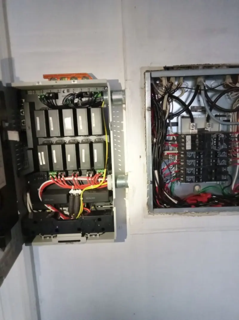Electrical panel upgrade completed for Electrical Inspection in Andover